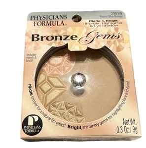 Physicians Formula Bronze Gems 0.3 oz 2818 Peachy Glow Bronzer Matte Highlighter - Picture 1 of 5