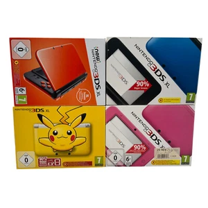 Console Nintendo 3DS XL selezione IMBALLO ORIGINALE & CIB / New Orange / Pikachu / rosa / blu - Foto 1 di 49