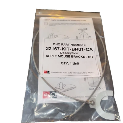 22167-Kit-BR01-Ca Apple Mouse Bracket Kit - Image 1 of 2
