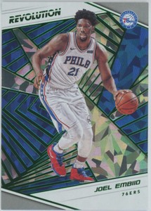 2018-19 Panini Revolution Chinese New Year Emerald #35 Joel Embiid 76ers 34/88
