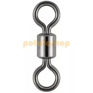 Rolling Barrel Swivels Sea Carp Coarse Pike Fishing 9kg-600kg Size 1 2 4 6 8 1/0 - Picture 1 of 45