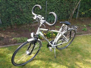 Trekking Fahrrad Herren  Alu-Rahmen Silber Marke Pegasus siehe Bilder - Bild 1 von 6