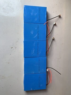 lifepo4 batería 12v 20ah paquete de 5 (100AH) Foto 1 de 4