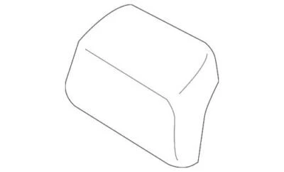Genuine Ford Lincoln MKZ 2017-2020 Rear Seat Headrest Cover HP5Z-54611A08-GD - Image 1 of 2