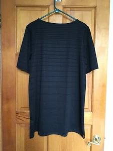 NWT Alfani short sleeve black dress XL MRSP $69.50 - Picture 1 of 3