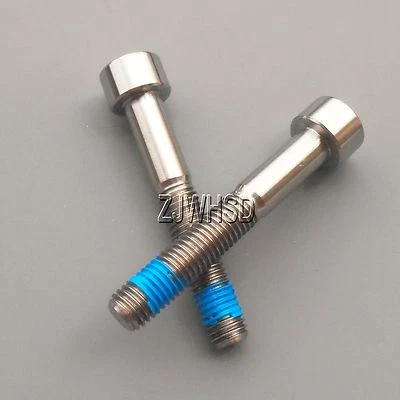 2 piezas M7 x 45 Ti Tanio Tornillo Perno Allen Hexagonal Enchufe Tapa Cabezal con RoscaLocker Foto 1 de 2