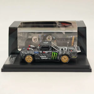 Street Weapon 1:64 1977 Ford F-150 Hoonitruck Tianmen - Black Pick Up Diecast - Picture 1 of 7