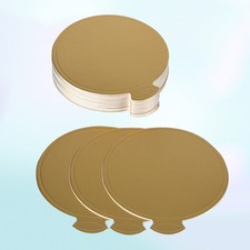 200pcs rotonda per torta torta robusto cerchio d'oro Base Vassoio per dessert Board per