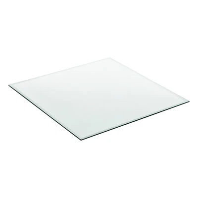 [neu.haus] Glasplatte 70x70cm Glasscheibe Tischplatte ESG Glas Kaminplatte DIY - Bild 1 von 4