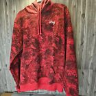 LRG - Sweat à capuche Lifted Research Group Camouflage Rouge - Taille Homme XL - NEUF