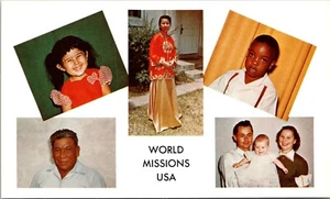 Postal Home Mission Accent World Missions EE. UU. Atlanta Georgia - Imagen 1 de 2