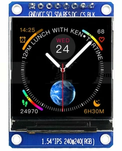 1.54 inch TFT IPS 240x240 SPI LCD Display Module for Arduino Raspberry Pi - Picture 1 of 5