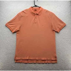 VTG Brooks Brothers Performance Polo Shirt Mens XL X-Large Orange Preppy Dad - Picture 1 of 13