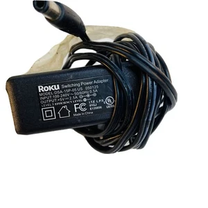 Adaptador de corriente de conmutación Roku DSA-15P-05 EE. UU. OEM cable de alimentación genuino - Imagen 1 de 3