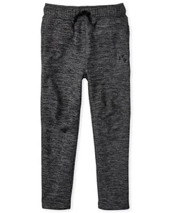 Boys' Sport Knit Performance Pants FIN Gray Large - Picture 1 of 4