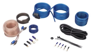 Rockville RWK10 10 Gauge Amp Installation Kit ANL Fuse Holder 100% Copper RCA - Picture 1 of 7
