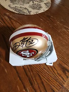 Ricky Watters San Francisco 49ers Signed Mini Helmet Beckett - Picture 1 of 1