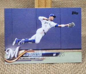2018 Topps Series 1 Keon Broxton Baseball Card #61 Brewers FREE S&H A5 - Picture 1 of 2