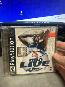 PS1 Playstation EA Sports NBA Live 2001 Brand New Factory Sealed Kevin Garnett - Picture 1 of 4