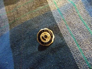 Vintage NORTH PUTNAM SCHOOLS 20 Years LAPEL PIN "Bale" Silver Plate 9/16" VG ! - Picture 1 of 3