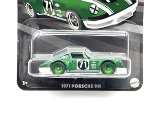 Hot Wheels Vintage Racing Club 1971 Porsche 911 (green) SUPER CUSTOM WHEEL SWAP - Picture 1 of 5