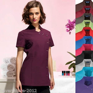 Blusa túnica mujer manga corta ocio negocios talla grande 36 38 40 42 44 46 48 50 52 - Imagen 1 de 5