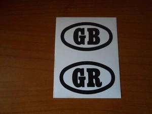 figur-PANINI'S STICKERS-Serie Autokennzeichen-GB-GR - Bild 1 von 1