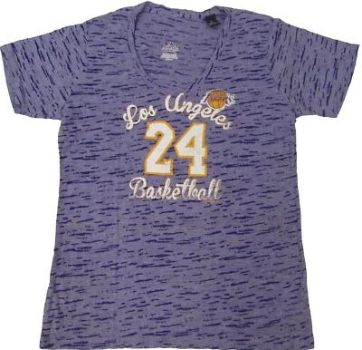 Nueva camisa púrpura majestuosa de Los Angeles Lakers #24 Kobe Bryant para mujer tallas L-XL Foto 1 de 4