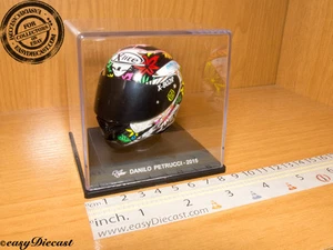 DANILO PETRUCCI MOTO-GP ARAI 2015 HELMET 1/5 CASCO CASQUE X-802R MINT - Picture 1 of 1
