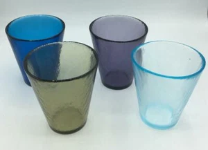 4 Bicchieri Murano Collection Yalos Happy drink Bicchieri Bibita fruit - Foto 1 di 1