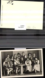 186815,Tiroler Sänger u. Tänzer Blaas Gruppenfoto Zither Ziehharmonika Tracht - Picture 1 of 1