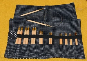 ChiaoGoo Bamboo Knitting Needle Set, Sizes 5, 6, 7, 8, 9, 10, 10.5, 11, 13, & 15 - Picture 1 of 3