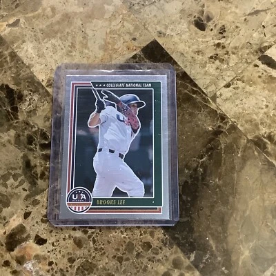 Brooks Lee 2022 Panini Stars & Stripes USA Baseball Collegiate Team #17 P2 - Image 1 of 2