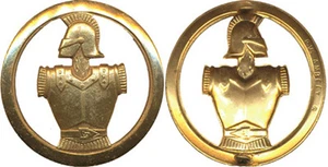 Insigne de béret, GENIE, dos lisse embouti, B.V. AMBERT, Beraudy (5020) - Imagen 1 de 1