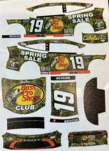 Custom 2025 Chase Briscoe #19 Spring Fish 1/64 Scale NASCAR Peel & Stick Decals - Picture 1 of 1