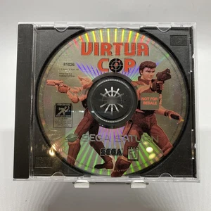 Virtua Cop Sega Saturn lose Disc nur getestet und funktionsfähig nicht zum Wiederverkauf - Bild 1 von 5