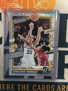 2024 Panini Donruss CAITLIN CLARK Highlights Parallel /399 BO - Bild 1 von 2