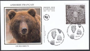 Andorra 2019- French Andorra-Picture FDC. FEW ISSUED. "Bear"..(EB) AR-11194 - Picture 1 of 2