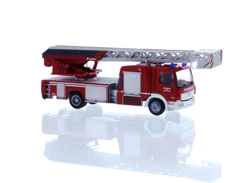 Rietze 71645 - 1/87 Magirus DLK Atego '19 FW Wien (AT) - Nuovo - Immagine 1 di 1