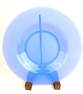 Effetre Murano Italien hell Kornblumenblau Schüssel 2er Set Kunstglas 9,50 Zoll - Bild 1 von 8