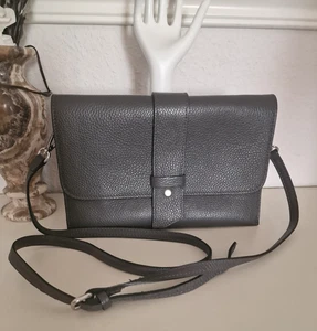 Made in Italy Italienische Echtleder Tasche Schultertasche Crossbody Leder NEU - Bild 1 von 18