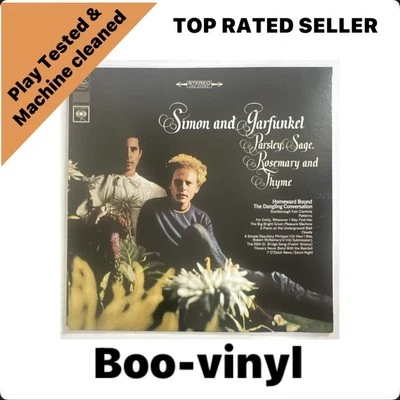 Simon & Garfunkel - Parsley Sage, Rosemary And Thyme Lp vinyl Record EX/EX - Image 1 of 4