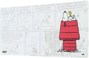 OFFICIAL PEANUTS SNOOPY XL PROFESSIONAL GAMING MOUSE MAT KEYBOARD PAD - Picture 1 of 6