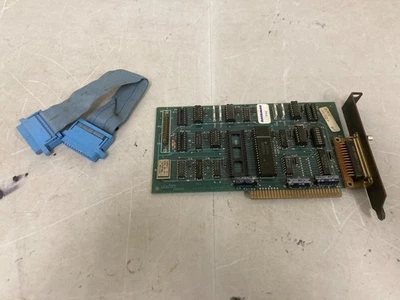 IBM Async? Adapter AMP Card w/ 34-Pin Ribbon Cable Lot - Image 1 of 4