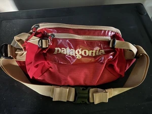Patagonia Black Hole Waist Pack 5L Rosso e Marrone, VHTF Colore Ritirato - Foto 1 di 5
