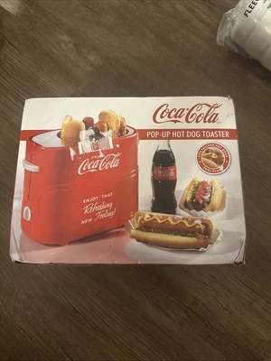 Nostalgia Coca Cola HDT600COKE Pop-Up Hot Dog Toaster - Image 1 of 4