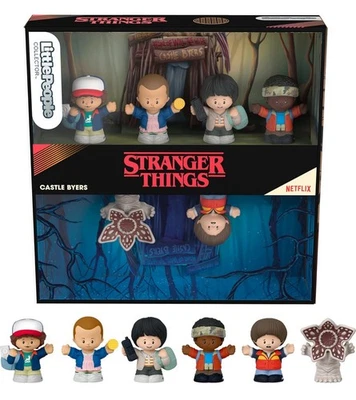 Little People Collector Stranger Things Castle Byers Special Edition Set 6 Pack - Image 1 of 4