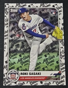 2025 Topps All Star Series Roki Sasaki RC All Star Base Los Angeles Dodgers - Picture 1 of 2