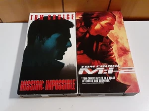 Mission: Impossible + Mission: Impossible 2 VHS Tom Cruise - Picture 1 of 7