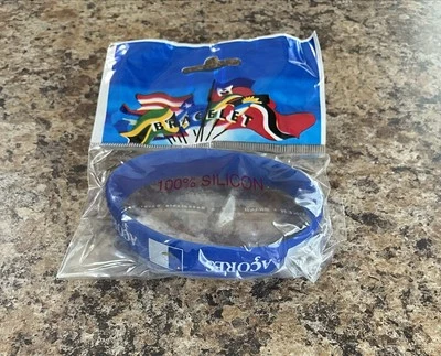 Açores вентилятор силиконовый браслет повязка на запястье 2,75 дюйма окружность - Изображение 1 из 3